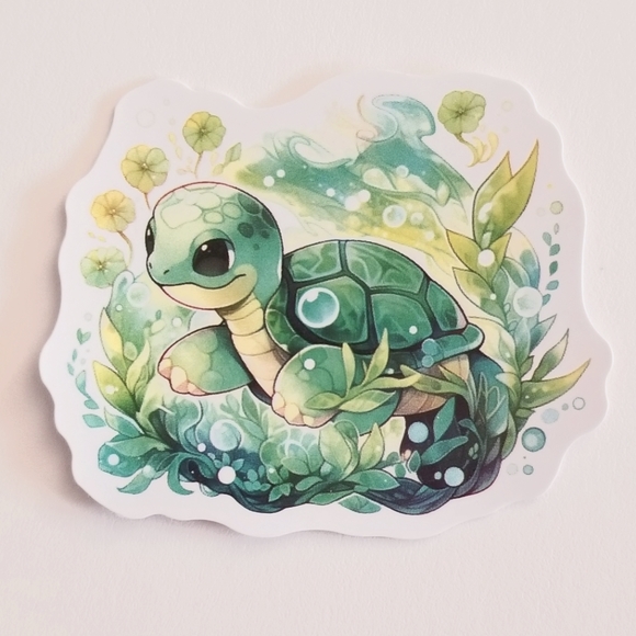 10/$10 Baby Sea Turtle Sticker - Picture 1 of 1